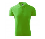Vyriški Polo Marškinėliai PIQUE Apple green, 200 g/m²
