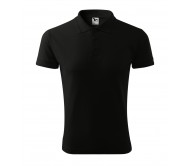 Vyriški POLO Marškinėliai PIQUE, Juodi
