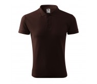 Vyriški Polo Marškinėliai PIQUE Coffee, 200 g/m²