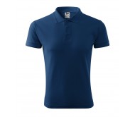 Vyriški Polo Marškinėliai PIQUE Midnight blue, 200 g/m²