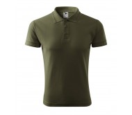 Vyriški Polo Marškinėliai PIQUE Military, 200 g/m²