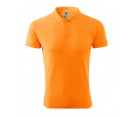 Vyriški Polo Marškinėliai PIQUE Tangerine orange, 200 g/m²