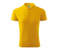 Vyriški Polo Marškinėliai PIQUE Yellow, 200 g/m²