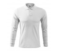 Vyriški polo marškinėliai Single J. LS 211 balti