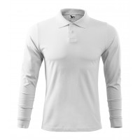 Vyriški polo marškinėliai Single J. LS 211 balti