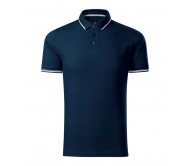 Vyriški polo marškinėliai „Perfection plain 251“ tamsiai mėlyni